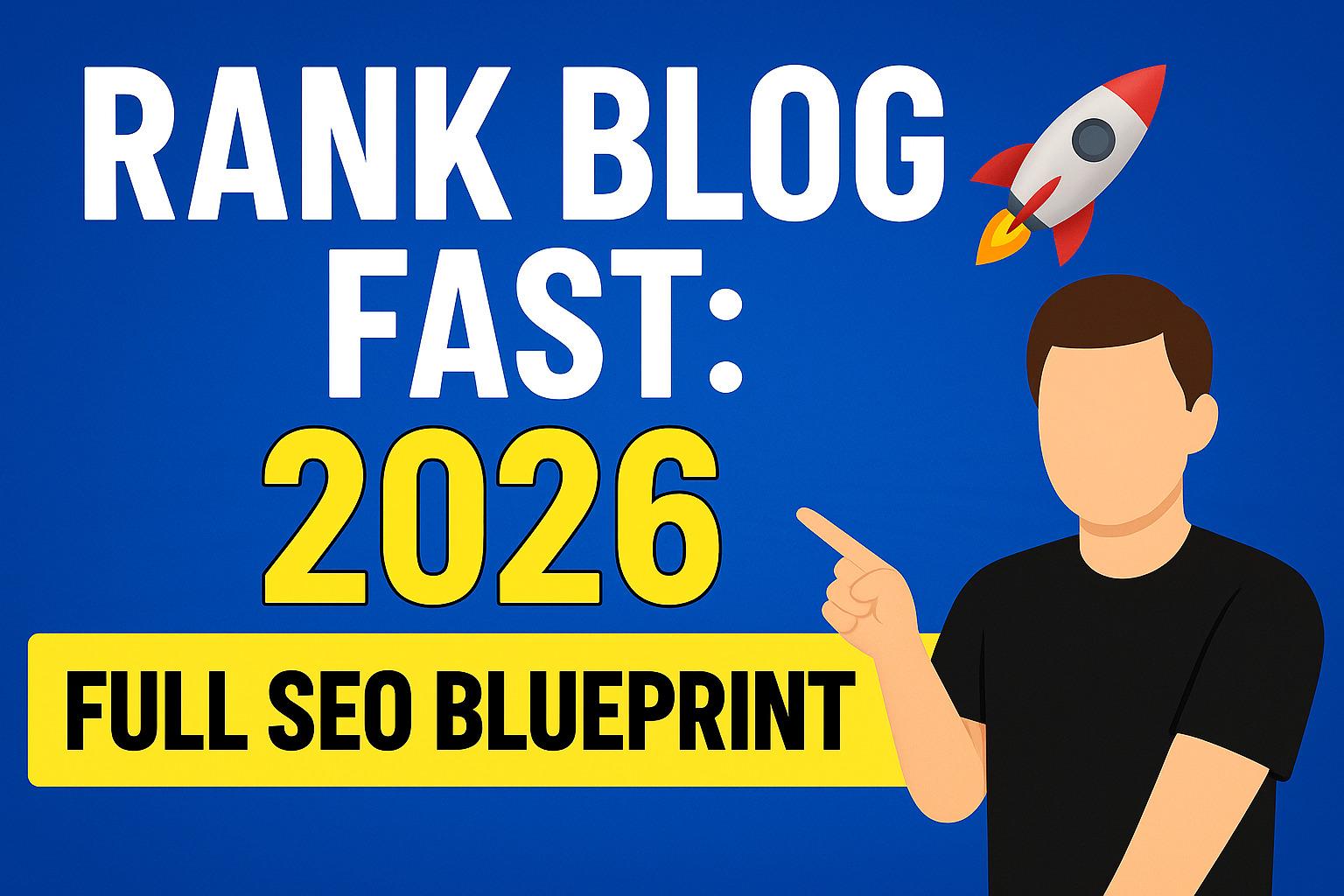 🚀 How to Rank a Blog on Google Fast in 2026 (Complete SEO Blueprint)